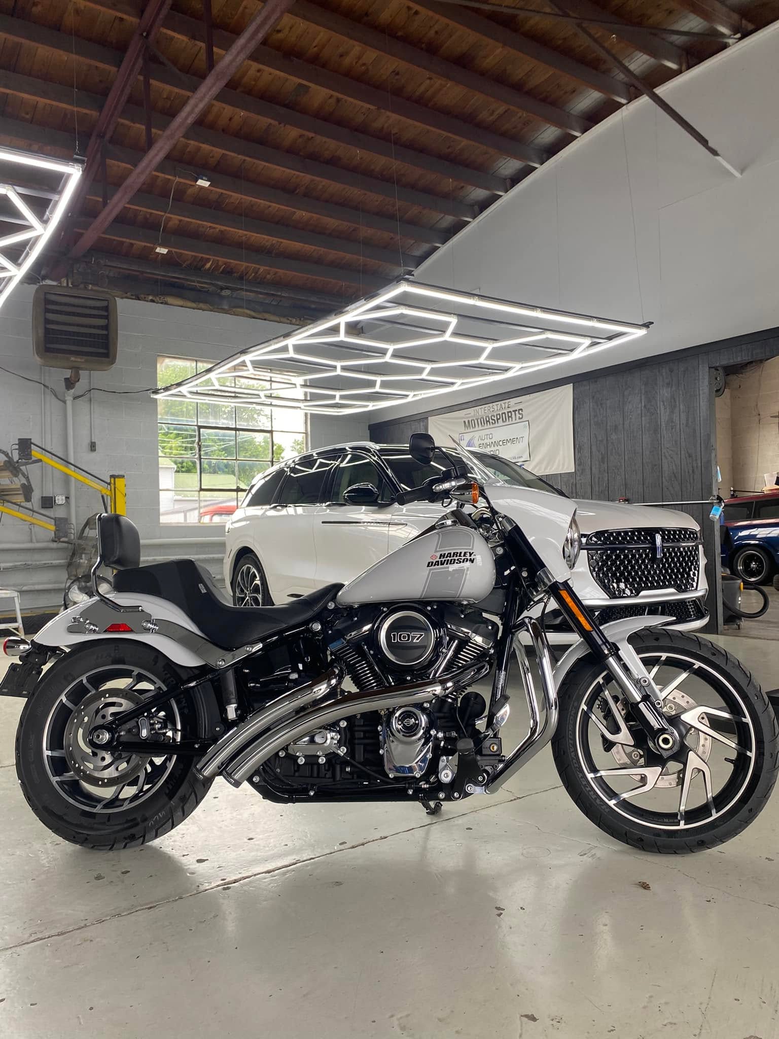 Featured coating and correction result vehicle
